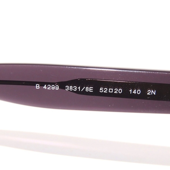 Burberry 4299 38318EGray Transparent Gray Gradient Sunglasses BE4299 - Picture 4 of 5